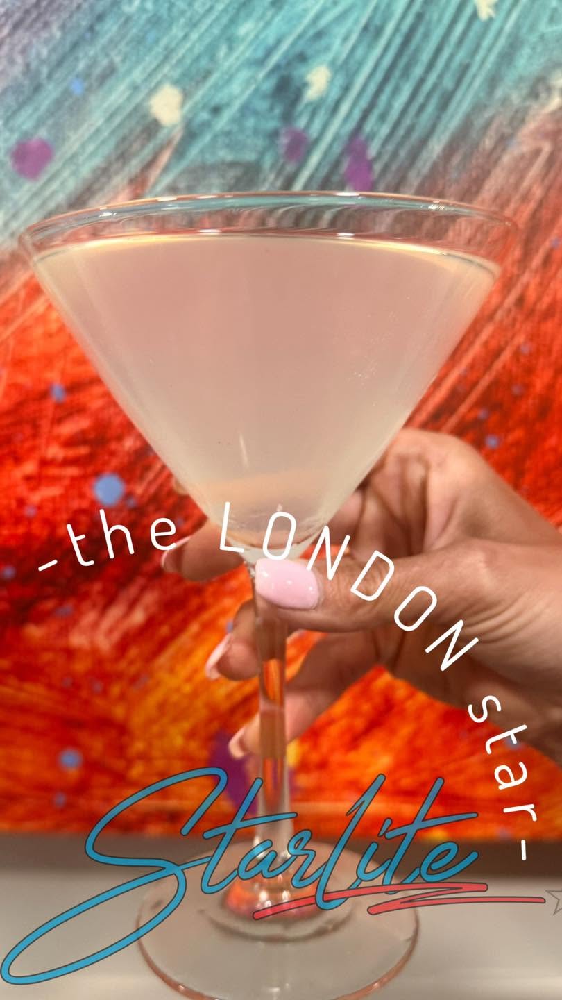 The London Star martini at Starlite Bistro