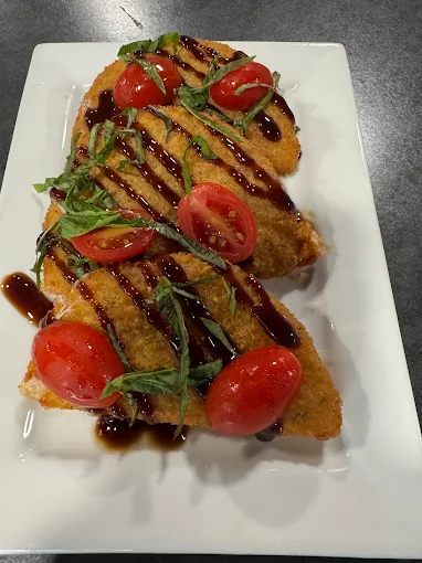 Chicken parmesan from the Starlite kitchen